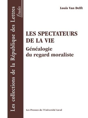 cover image of Les spectateurs de la vie